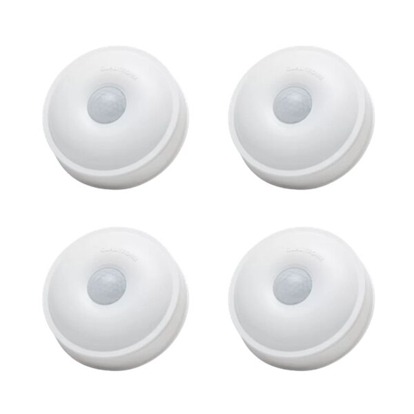 Kit Sensor De Presença De Teto | Lente 360º | 6 Funções | Qa1